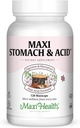 Maxi Health Stomach Anti Acid Support Full Spectrum Capsules, 120 Cuenta - Kosher para la Pascua