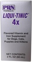 Liqui-Tinic 4x Vitamina Flavored y suplemento de hierro para perros, gatos, cachorros & gatitos, 2 oz.