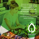 Purium Biome Medic - 60 cápsulas Vegan - Gut Health Support Suplemento, Quita las toxinas GMO, soporta las buenas bacterias, repara el microbioma - Vegetariano, Gluten Gratis - 60 piezas