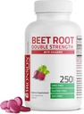 Bronson Beet Root Double Strength, Non-GMO, 250 Tablets vegetarianos