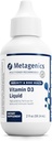 Metagenics Vitamina D3 Suplemento líquido - Alta Absorbencia & Easy to Swallow Vitamina Líquida D3 para la salud ósea &amp; Apoyo inmunológico* - Apto para niños - 2 fl oz - 2,275 Actuaciones