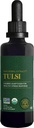 Global Healing Center - Organic Tulsi (Holy Basil Leaf Extract) Vegan Liquid Supplement Drops (Organic Basil) - Bioavailable Herb for Normal Stress Response, Natural Energy &amp; Immune Support