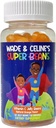 Vitamina C Super Jelly Beans Immune Support Suplemento, 80mg, Chewable Gummy Jellybeans for Kids, Vegan and Gluten Free, Natural Orange Flavor, 60 Beans