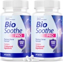 IDEAL PERFORMANCE (2 Pack) Biosoothe Pro Neuropathy Treatment Capsule for Nerve Pain Repair Pills Bio Soothe Premium Formula Supplement Alpha Fix Neeve (120 cápsulas)