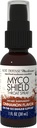 Host Defense MycoShield Throat Spray - Immune Health Support - Dietary Mushroom Supplement with Chaga, Reishi, Turkey Tail &amp; More - On-The-Go Immune Support - Cinnamon Flavor, 1 fl oz (71 Servings)*