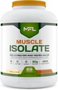MFL 100% Isolate Protein l 30g de Protein l 12g Amino Acids l Keto Friendly l Low Carbs l 5 lbs. (Vanilla Bean)