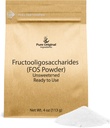 Ingredientes originales puros Fructooligosaccharides 4oz, Sin aditivos, FOS Powder