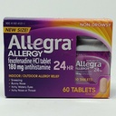 Allegra Allergy Medication 60 Count