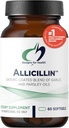 Designs for Health Allicillin - Suplemento de Allicin con 200mg Aceite de ajo + Parsley Oil - Píldoras de ajo con potentes sulfuros - Enteric Coated to Help Reduce Odor, Non-GMO (60 Softgels)