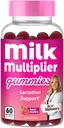 Lactación del multiplicador de leche del Dr. Stephanie Gummies - Fenugreek suplemento de lactancia libre para el aumento de la oferta de leche - con esteto de leche, semilla de hinojo, Alfafa - Postparto " Esenciales de Enfermería