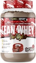 Musclesport Lean Whey Revolution™ Protein Powder - Whey Protein Isolate - Low Calorie, Low Carb, Low Fat, Incredible Flavors - 25g Protein per Scoop - 2lb Red Velvet