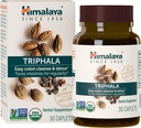 Himalaya Orgánica Triphala - Suplemento Digestivo de Salud para Limpiar Colon " Alivio de Bloating y Estreñimiento ocasional - USDA Organic, Vegan, Non-GMO, Gluten Free, 688 mg, 30 Caplets