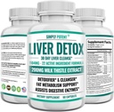 Liver Cleanse Detox &amp; Repair Supplement, Artichoke Extract Liver Health Formula w 22 Herbs for Liver Support, Liver Detox Cleanse Pills - Milk Thistle Dandelion Turmeric Ginger Beet Zinc, 60 cápsulas