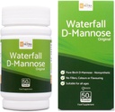 Waterfall D-Mannose Powder - 100% Pure D-Mannose Powder Naturalmente Fuente de Birch - No un Blend - Gratis de Bulking Agent, Fillers & Cranberry - 50g / 1.76oz