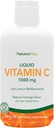 NaturesPlus Liquid Vitamin C - 1000 mg, 30 fl oz - with Lemon Bioflavonoids - Vegetarian, Gluten Free - 30 Servings