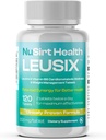 LEUSIX Weight Management Supplement – Patented Leucine + Vitamin B6 Formula – Supports Metabolism, Fat Utilization & Lean Muscle – 120 Tablets (1-Month Supply)