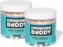 Drinking Buddy (2pack, After-Drinking Aid with DHM, Prickly Pear, L-Cystine and L-Theanine, Milk Thistle, B-Vitamins, Ginger