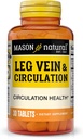 MASON NATURAL Leg Vein &amp; Circulation, 30 Tablets (Pack of 4)