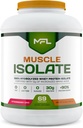 MFL 100% Isolate Protein l 30g de Protein l 12g Amino Acids l Keto Friendly l Low Carbs l 5 lbs. (Strawberry Cream)