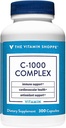 Complejo de Vitamin Shoppe C-1000 1000MG, Antioxidante que soporta la salud cardiovascular inmune (300 cápsulas)