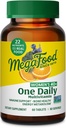 MegaFood Women's 40+ One Daily Multivitamin for Women - with Vitamin B12, B6, C, D, Zinc & Iron – Plus Real Food - Immune Health - Non-GMO - Vegetarian - 60 Tabs