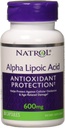 Natrol Alpha Lipoic Acid 600 mg, Suplemento dietético para el bienestar general, 30 cápsulas, 30 días de suministro