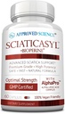 Ciencia Aprobada Sciaticasyl - Optimal Sciatic Nerve Support - B Vitaminas, Magnesio, Ácido Alfa-Lipoico, BioPerine - Vegan - 60 cápsulas