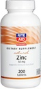 Rite Aid Natural Zinc, 50 mg, 200 Tablets - Supports Immune Function - Zinc Supplements - Vitamin Supplements - Natural Zinc Supplement - Essential Mineral for Antioxidant Health - Easy-to-Swallow