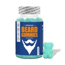 Big Beard Growth Gummy for Men, 60 Blueberry Flavored Gummies, con 10K MCG Biotin B12 Collagen y Elite Beard Hair Grooming Nutrients & Vitaminas, Crecimiento más fuerte, más largo, más grueso &amp; más completo barba