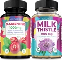 D Mannose 1000 mg " Milk Thistle 1000 mg 120 cápsulas