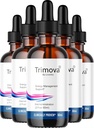(5 Pack) Trimova Liquid Drops, Trimova Drops Advanced Formula, TrimovaDrops Vitamina, TrimovaDrops Metabólico, TrimovaDrops Metabolismo 5 Botellas para 150 días