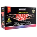 Kirkland Signature Extra Strength Energy Shot, Suplemento dietético: 48 Botellas Variety Pack de 2 Fl Oz