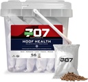 Fórmula 707 Hoof Health Equine Suplemento, Daily Fresh Packs, 56 Day Supply - Biotin, Amino Acids y Minerales para mejorar y apoyar Hooves de Caballos Saludables