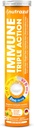 nutrazul Immune Triple Action Effervescent Tablet -1000 mg Vitamina C, Vitamina D, Zinc I Orange 20's I Gluten Free, Sugar Free, Lactose Free &amp; Preservative Free I Maintains Immune Function