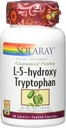 Solaray Garantizado Potency L-5-HTP + B 6 & C 100 mg cápsulas, 30 cuenta