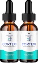 Cortexi Tinnitus Ear Drops - Cortexi 24, Cortexi Liquid Drops, Cortexi Reseñas, Cortexi Drops for Ear Relief (2 Pack - 120 ML)
