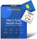 Paquetes de vitaminas diarias para hombres - 22 Minerales esenciales & vitaminas para hombres, suplemento multivitamínico completo para energía, apoyo al estrés, corazón, salud de Gut con aceite de krill, adaptógenos - 30 Pack