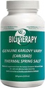 Bioterapia Genuine Karlovy Vary Healing Mineral Water Thermal Spring Salt - Natural Mineral Supplement Body Cleanser - Support Immune System &amp; Restore Acid-Alkaline Balance - 100 Gram (3.53oz)