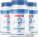 IDEAL PERFORMANCE (3 Pack) Synapse XT Max Tinnitus Supplement Pro Premium Relief Pills (180 cápsulas)