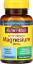 Nature Made Extra Strength Magnesium Oxide 400 mg, Suplemento dietético para Muscle, Nerve, Bone y Heart Support, 60 Softgels,
