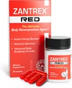 Zantrex Red Body Recomposition & Active Energy Booster Supplement | Supports Body Sculpting, Increased Focus & Workout Performance | 28 Capsules