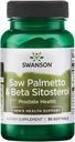 Swanson Saw Palmetto y Beta Sitosterol 30 Sgels