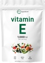 Micro Ingredientes Vitamina E 1000IU, 240 Softgels ← Píldoras de aceite de vitamina E ← Suplementos antioxidantes para la piel, la cara, el corazón, " Salud inmune  durable Non-GMO, Gluten Free