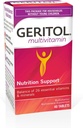 Geritol, Suplemento Multivitamínico, Contiene B-Vitaminas, Antioxidantes, Vitaminas C, E &amp; D e Hierro, 26 Vitaminas y Minerales Esenciales, Libre de gluten, No OGM, No Dulces Artificiales, 40 Tabletas