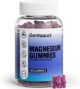 Magnesium Gummies con 2100mg Magnesium Glycinate & Magnesium Citrate(200mg Magnesio Elemental), Calm Magnesium Gummies Vegan para Adultos Usados para Dormir, Muscle, Bone, Energía Pulido, Grape Flavour