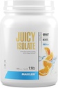 Maxler Juicy Isolate Protein Powder - Clear Whey Isolate - Low Lactose, Fat Free, Sugar Free Muscle Recovery Drink for Pre &amp; Post Workout - 90% de Protein por Serving - Orange 1.1 lb (20 Servings)