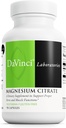 DaVinci Laboratorios Citrato de Magnesio - Suplemento dietético de apoyo Salud muscular, Nervios saludables y absorción mineral* - con 140 mg Magnesio por servicio - Gluten-Free - 90 cápsulas vegetales