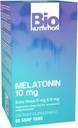 Bio Nutrition Melatonin 10 Mg Tablets, 60 Count
