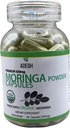 Adesh Moringa Powder Capsules ← Premium Moringa Leaf Suplemento  60ct, 350mg ← Superalimentación natural para la energía, metabolismo &amp; apoyo inmune