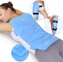 REVIX XXL Full Back Ice Pack Wrap, Reutilizable Gel Cold Compress para la espalda superior e inferior, Long-Lasting Flexible Ice Pack for Muscle Fatigue, Soreness y Post-Workout Recovery